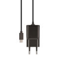 maxlife wall charger mxtc 03 micro usb fast charge 21a black extra photo 1
