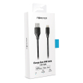 forever core mfi cable usb lightning 30 m 24a black extra photo 1