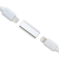 4smarts charging adapter lightning to lightning for apple pencil 1 gen silver extra photo 2