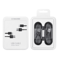 samsung cables 2 pieces set usb type c ep dg930mb black extra photo 2