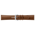 samsung et slr84laegeu stitch leather band for galaxy watch 3 22mm m l brown extra photo 2