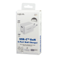 logilink pa0230 usb power socket adapter 1x usb c 1x usb a gan 48w extra photo 7