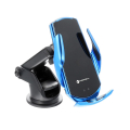 forcell hs1 15w car holder wireless charging automatic blue extra photo 3
