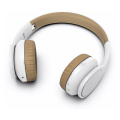 hama 184028 touch bluetooth on ear stereo headset white beige extra photo 1