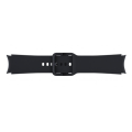sport band 20mm s m for samsung galaxy watch4 watch4 classic et sfr86sbegeu black extra photo 2