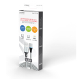 savio cl 156 usb magnetic cable 3 in 1 type c micro usb lightning 2m extra photo 1