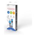 savio cl 157 usb magnetic cable 3 in 1 type c micro usb lightning 2m extra photo 1