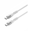 forever core high power cable usb usb c 20 m white 100w for gan extra photo 2