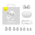 baseus bowie e2 tws true wireless headset buds style white extra photo 1
