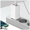 baseus gan2 lite quick charger 2x usb type c 65watt white extra photo 8