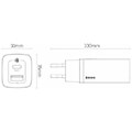 baseus gan2 lite quick charger 2x usb type c 65watt white extra photo 9