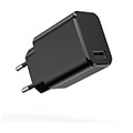 setty charger 1x usb 3a black usb c cable 10 m extra photo 1