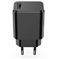 setty charger 1x usb 3a black usb c cable 10 m extra photo 2