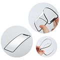 bestsuit flexible hybrid glass 5d for samsung galaxy s22 black working fingerprint scanner extra photo 3
