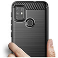 forcell carbon case for xiaomi redmi note 11 5g note 11t 5g poco m4 pro 5g black extra photo 1