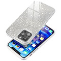 forcell shining case for samsung galaxy a03s silver extra photo 1