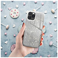forcell shining case for samsung galaxy a03s silver extra photo 3