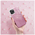 forcell shining case for samsung galaxy a33 5g pink extra photo 3