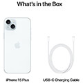 kinito apple iphone 15 plus 256gb blue extra photo 3
