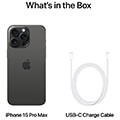 kinito apple iphone 15 pro max 256gb black titanium extra photo 4