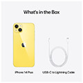kinito apple iphone 14 plus 256gb 5g yellow extra photo 3