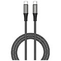 4smarts usb c to usb c cable premium cord 100watt 15m black extra photo 1