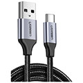 ugreen charging cable us288 type c black 1m 60126 3a extra photo 1