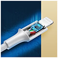 ugreen charging cable mfi us171 18w pd type c to lightning i6 white 1m 10493 3a extra photo 8