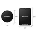 spigen kuel mp 4p car mount metal plates black extra photo 1