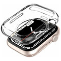 spigen liquid crystal clear for apple watch 7 6 se 5 4 41 40 extra photo 2