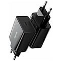 baseus speed mini 20w travel charger type c black extra photo 1