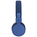 hama 184086 freedom lit headphones onear foldable with microphone blue extra photo 1