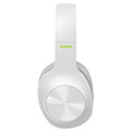 hama 184101 spirit calypso headphones overear bass boost foldable white extra photo 1