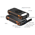 4smarts solar power bank wireless rugged titanpack ultimag 20000mah black extra photo 1