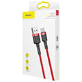 baseus cafule cable type c 2a 2m red extra photo 1