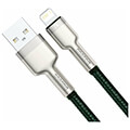 baseus cafule cable usb lightning 24a 1m green extra photo 1