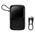 baseus qpow pro powerbank lightning cable 20w black extra photo 1