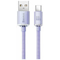 baseus crystal shine cable usb to type c 100w 5a 12m purple extra photo 1