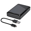 deltaco pb c1000 power bank 10000 mah 1x usb c pd 1x usb a fast charge extra photo 3