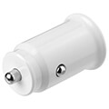 deltaco usb car125 usb car charger 2x usb a 2 4 a total 12 w white extra photo 1