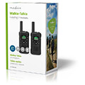 nedis wltk0610bk walkie talkie set 2 handsets up to 6km frequency channels 8 ptt vox black extra photo 9