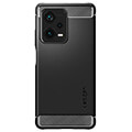 spigen rugged armor black for xiaomi redmi note 12 pro 5g extra photo 1