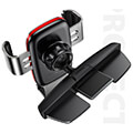baseus metal age gravity car mount cd version silver extra photo 3