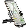 baseus metal age gravity car mount cd version silver extra photo 6