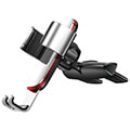 baseus metal age gravity car mount cd version silver extra photo 7