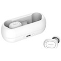 qcy t1c tws white true wireless earbuds 50 bluetooth headphones 80hrs extra photo 2