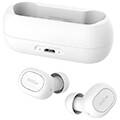 qcy t1c tws white true wireless earbuds 50 bluetooth headphones 80hrs extra photo 4
