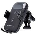 forcell car holder to air vent with wireless charging 15w hs4 extra photo 1