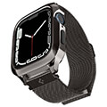 spigen metal fit pro graphite for apple watch 8 7 45mm extra photo 3