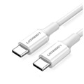 charging cable ugreen us264 type c type c white 2m 60520 3a extra photo 1